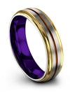 Weddings Bands for Husband Unique Tungsten Ring Couples Matching Rings 55th - - Charming Jewelers