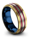Judaism Anniversary Band for Man Tungsten Carbide Band for Ladies Grey Rings - Charming Jewelers