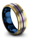 Set of Wedding Rings Common Bands Set for Couples Him and Her Rings for Couples - Charming Jewelers