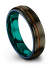 Wedding Bands for Both Brushed Tungsten Gunmetal Ring for Men&#39;s Gunmetal Plated - Charming Jewelers