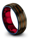Wedding Bands His Tungsten Couples Bands Sets Gunmetal Hand