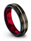 Men Wedding Bands Tungsten Rings for Husband and Him Boyfriend and Her Jewelry - Charming Jewelers