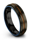 Personalized Wedding Ring Tungsten Rings for Men Engraved I Love You Fiance - Charming Jewelers