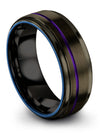 Wedding Bands Matching Sets Common Tungsten Ring Woman&#39;s
