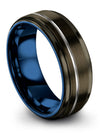Wedding Set Band Tungsten Ring for Male Custom Graduation Guy Man Promise Rings - Charming Jewelers