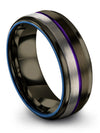Tungsten Wedding Rings for His and Him Tungsten Carbide