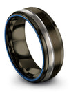 Tungsten Wedding Sets for Couples Dainty Wedding Band