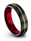 Small Wedding Bands for Woman Tungsten Carbide Engraved Bands Custom Ring Guys - Charming Jewelers
