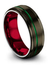 Promise Band Sets for Boyfriend and Girlfriend Tungsten Bands Sets Simple - Charming Jewelers