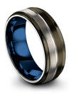 Tungsten Promise Ring Sets for Man Tungsten Carbide Rings for Woman Male - Charming Jewelers