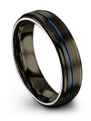Simple Wedding Band for Mens Her and Boyfriend Wedding Band Sets Tungsten Wife - Charming Jewelers