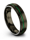 Wedding Band for Mens Gunmetal Set Tungsten Wedding Bands Sets for Men&#39;s - Charming Jewelers