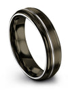 Wedding Ring Sets for Wife Woman&#39;s Gunmetal Grey Tungsten Wedding Band Couples - Charming Jewelers