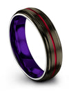 Plain Wedding Band for Girlfriend and Girlfriend Woman Tungsten Wedding Rings - Charming Jewelers