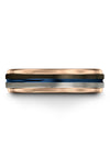Gunmetal Jewelry Wedding 6mm Fucshia Line Tungsten Rings Matching Rings Sets - Charming Jewelers