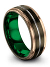 8mm Wedding Bands Guys Awesome Tungsten Ring Promise Rings for Fiance Small - Charming Jewelers