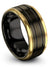 Her and His Tungsten Promise Band Tungsten Bands Man 10mm