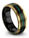 Wedding Lawyer Tungsten Wedding Bands Womans Engraved Ring for Couples - Charming Jewelers