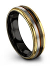 Couple Wedding Ring Promise Rings for Womans Tungsten Love Bands Customized - Charming Jewelers