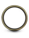 Mens Plain Gunmetal Ring Gunmetal Tungsten Gunmetal Engagement Bands - Charming Jewelers
