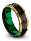 Weddings Rings for Boyfriend Tungsten Ring for Him